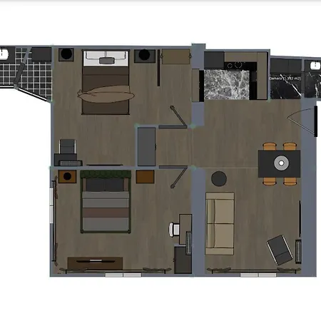 Nox Romana Valadier - Center - Luxurious Three-room Flat